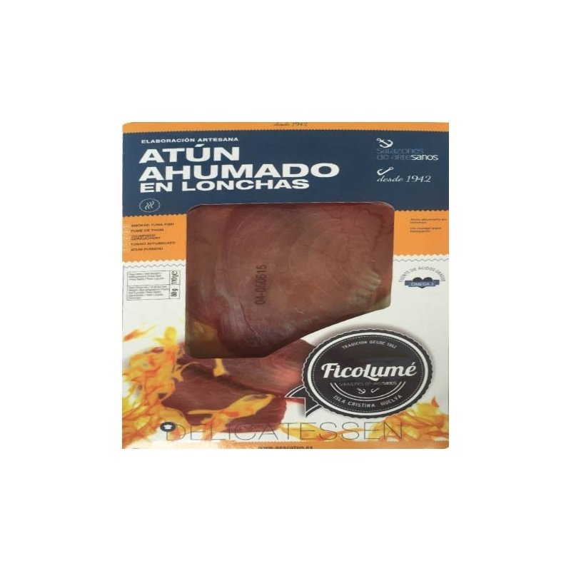 Lonchas de atún ahumado 110gr